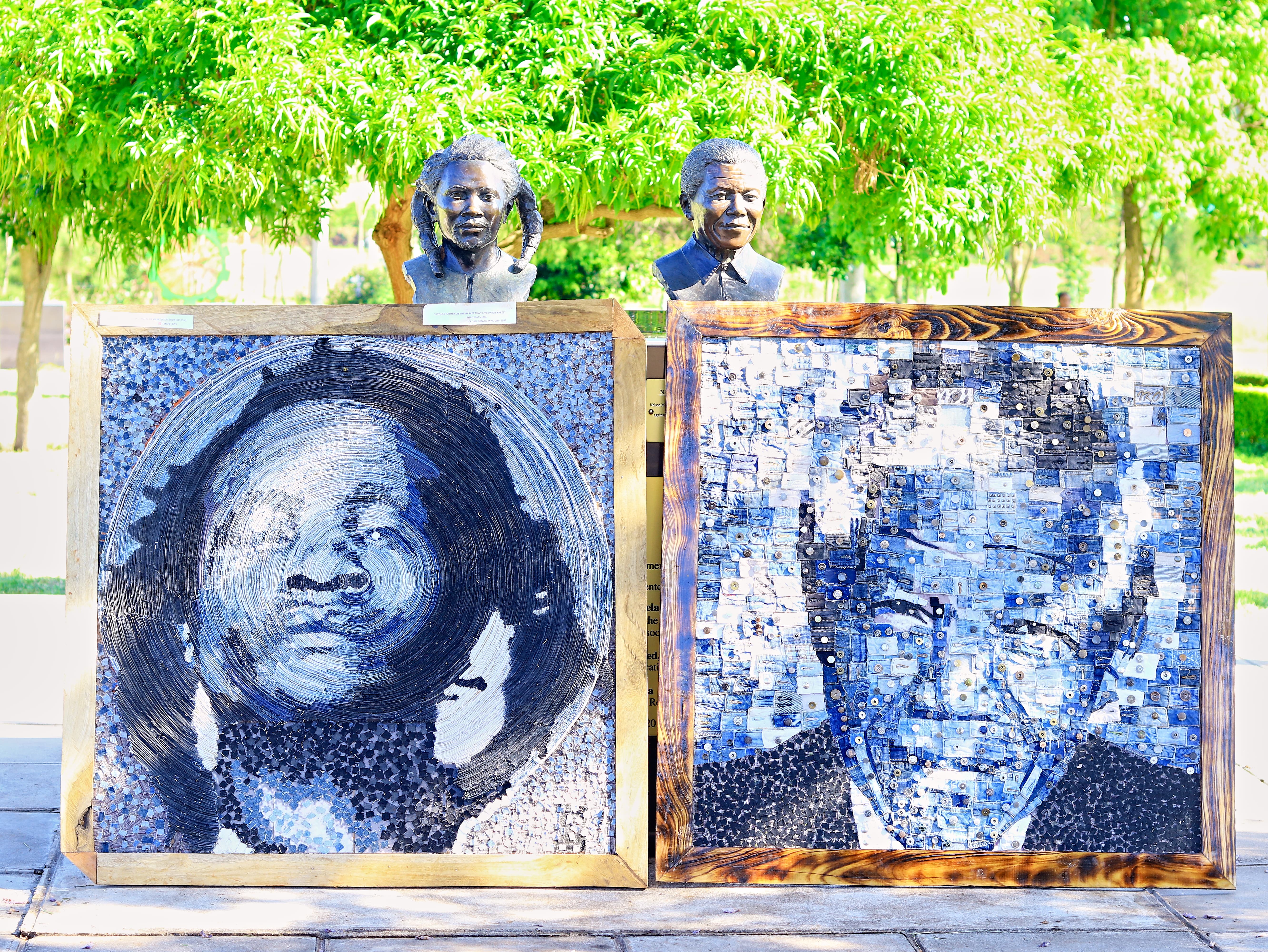 Tetra artworks on display